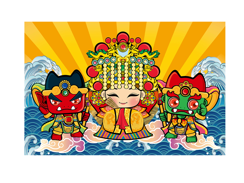 聖母廟-媽祖娘娘.千里眼順風耳